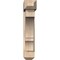 Ekena Millwork Balboa Craftsman Smooth Bracket w/ Offset Brace, Douglas Fir, 7 1/2"W x 30"D x 38"H BKT0806X30X38BOA04SDF - alternate 3